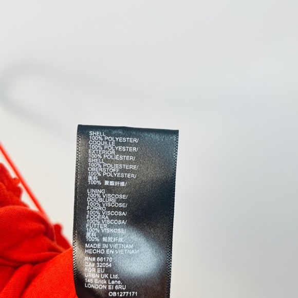 URBAN OUTFITTERS Shilo Sleeveless Knit Jumpsuit in Red Size Small - Picture 11 of 11